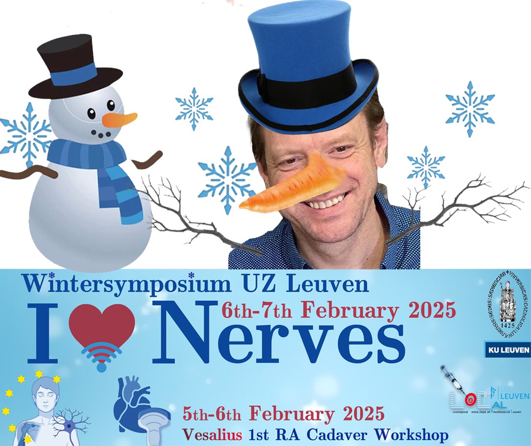 Steve Coppens (@steve_coppens) on Twitter photo Winter symposium in <a href="/UZLeuven/">UZ Leuven</a> ❄️❄️❄️☃️ Meet <a href="/PeterMerjavy/">Peter Merjavy 🇺🇦 </a> as one of the faculty <a href="/ESRA_Society/">ESRA | European Society of Regional Anaesthesia</a> <a href="/DaraEsra/">DARA-ESRA</a> <a href="/RegionalAnaesUK/">RA-UK</a> <a href="/ESAIC_org/">ESAIC</a>
A must attend cadaver workshop and congress !! <a href="/rex_steffen/">Steffen Rex</a> <a href="/Danny_Hoogma/">Danny Hoogma</a> <a href="/Ropivacaine/">Dr. Vishal Uppal MBBS, FRCA 🇨🇦🇮🇳🏴</a> Winter symposium in <a href="/UZLeuven/">UZ Leuven</a> ❄️❄️❄️☃️ Meet <a href="/PeterMerjavy/">Peter Merjavy 🇺🇦 </a> as one of the faculty <a href="/ESRA_Society/">ESRA | European Society of Regional Anaesthesia</a> <a href="/DaraEsra/">DARA-ESRA</a> <a href="/RegionalAnaesUK/">RA-UK</a> <a href="/ESAIC_org/">ESAIC</a>
A must attend cadaver workshop and congress !! <a href="/rex_steffen/">Steffen Rex</a> <a href="/Danny_Hoogma/">Danny Hoogma</a> <a href="/Ropivacaine/">Dr. Vishal Uppal MBBS, FRCA 🇨🇦🇮🇳🏴</a>