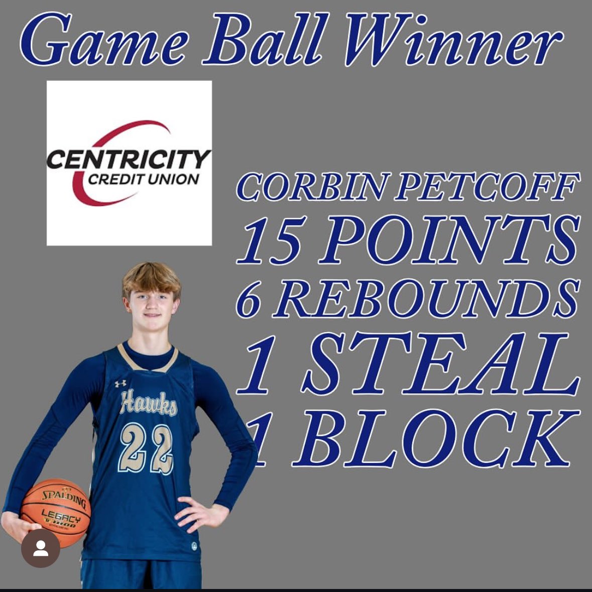CorbinP1012's tweet image. Player of the game vs Hibbing HS #gohawks #freshmanyear #highschoolbasketball #MNbasketball