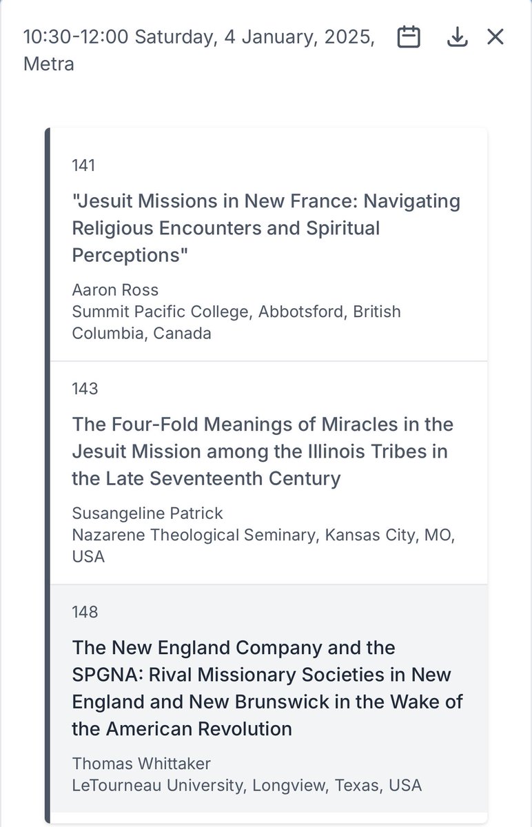 At the annual meeting of <a href="/ASChurchHistory/">Church History</a> responding to this panel this morning.