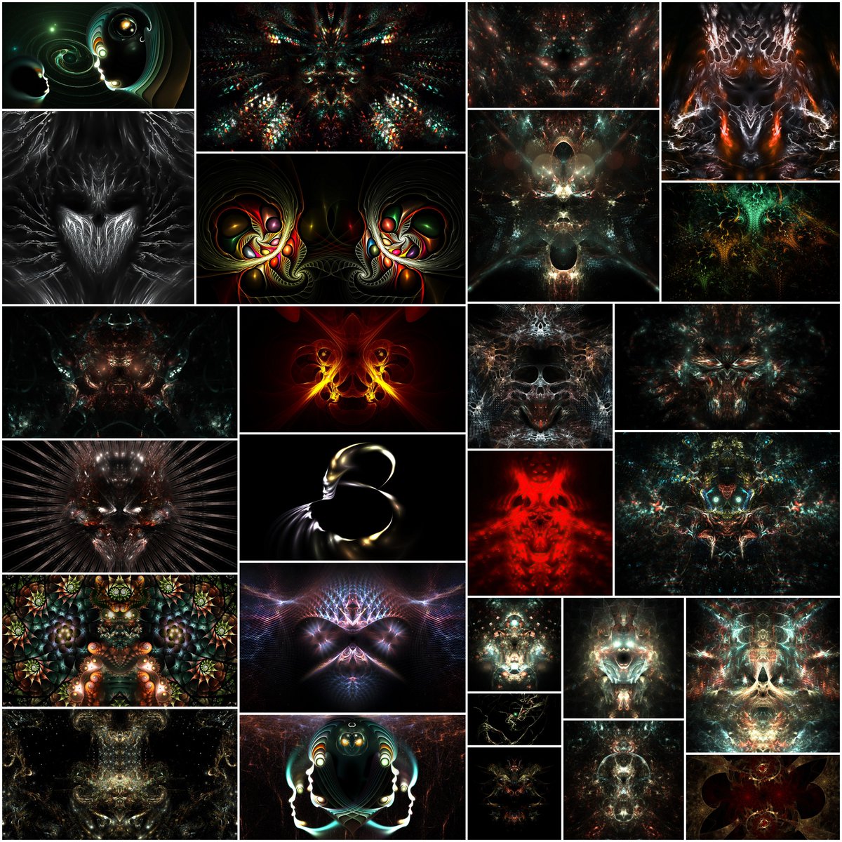 FYI I'm still alive but shit IRL keeps me from being here as long as I'd like 😮‍💨

Who said mathematics can't be beautiful? Pure math fractals 🫡