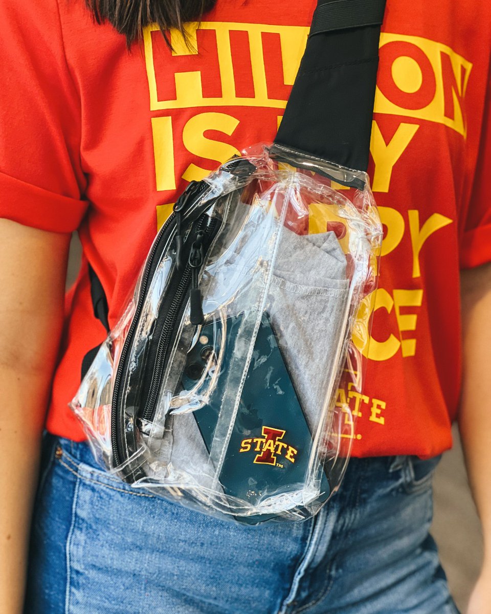 isubookstore's tweet photo. There's a reason why #Cyclones ALWAYS stop by the #isubookstore on their way to #HiltonColiseum!! 😉🏀 $5 Hilton Tee, 50% OFF Clear Sling Bag, and $10 OFF Nike Autograph Basketball! IN-STORE ONLY #GoCyclones! https://t.co/xcClZLLWr7