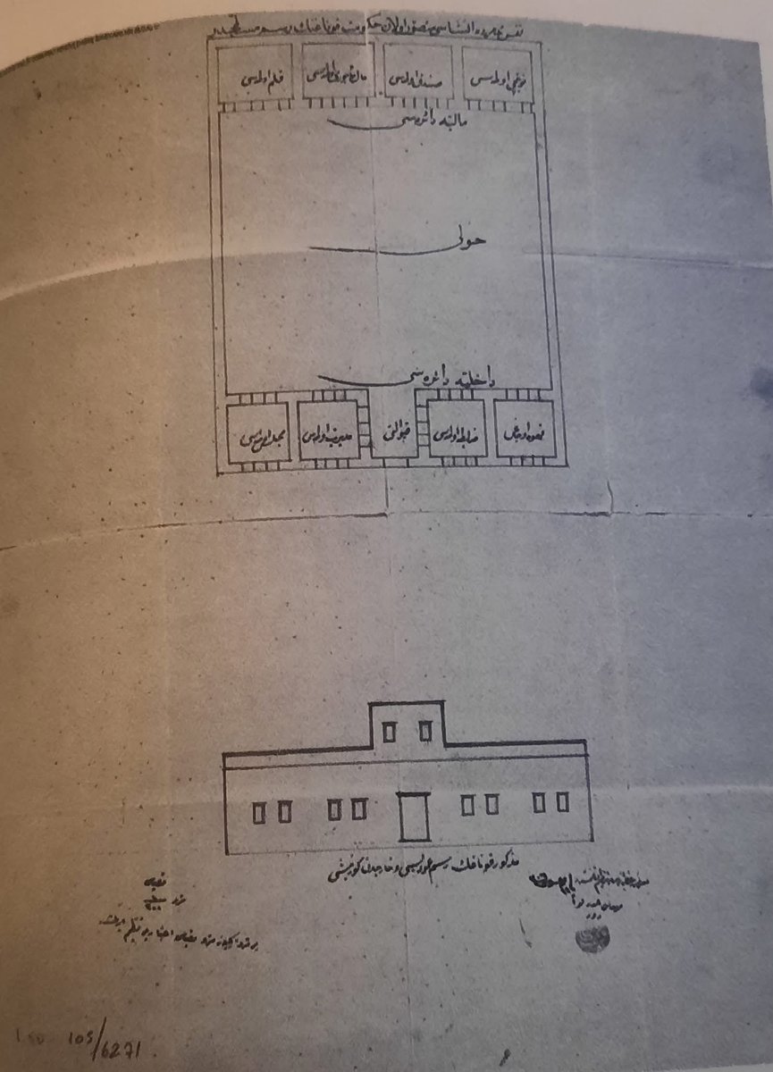 وثائق من الأرشيف العثماني تعود لعام 1890م تتضمن موافقة السلطان العثماني على إنشاء سرايا عسكرية في ناحية تدمر ومخطط للبناء , الذي أصبح فيما بعد متحف للتقاليد الشعبية ثم مركزا للاستعلامات السياحية