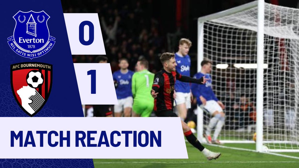 FalconBluesTV's tweet photo. BOURNEMOUTH 1 - 0 EVERTON "GET HIM SACKED NOW"
INSTANT MATCH REACTION FROM PAUL TO EVERTON'S AWFUL LOSS AWAY AT BOURNEMOUTH CLICK THE LINK BELOW 👍💙⬇️⬇️⬇️
https://t.co/RrSFpCqcfx https://t.co/uUSKSHIfsx