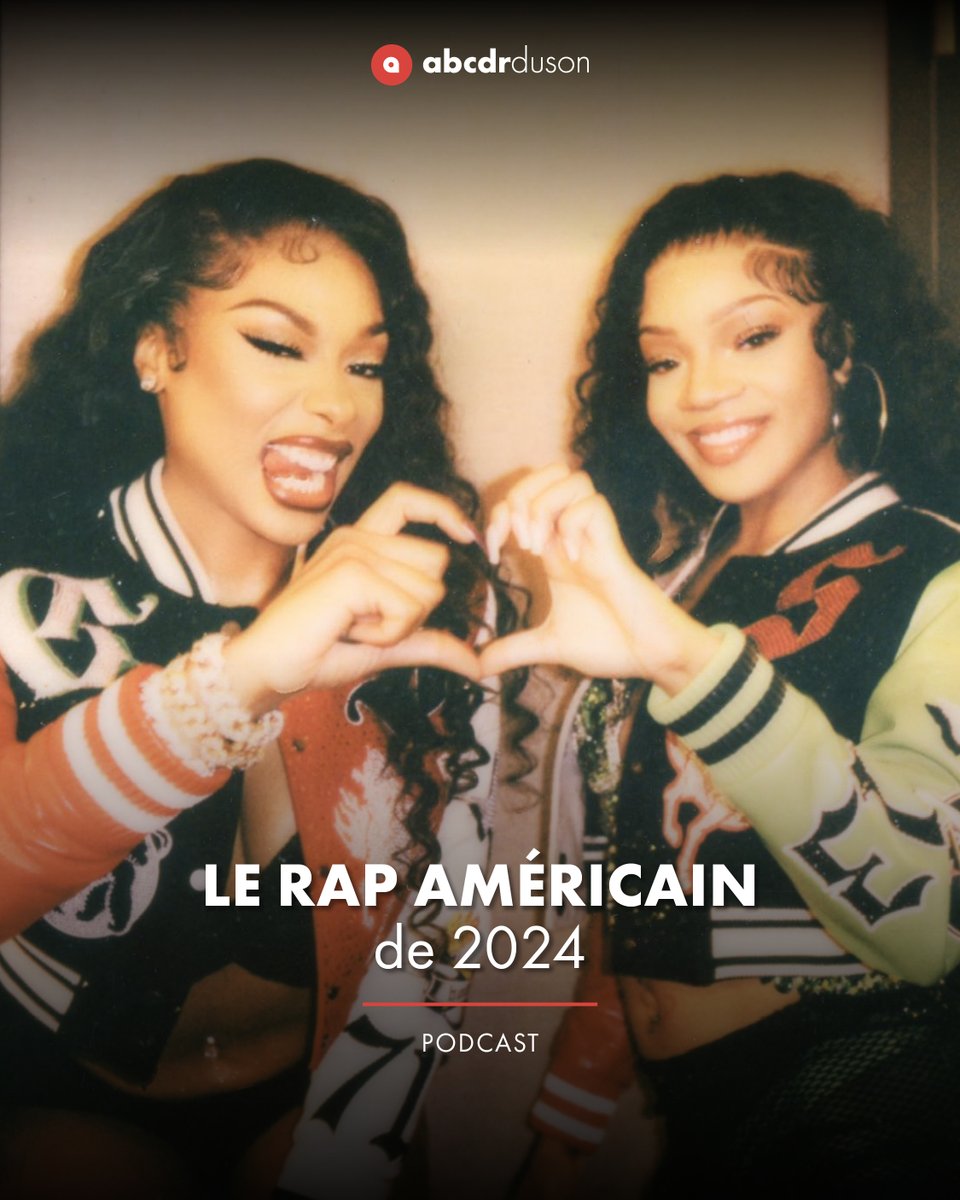 Guerre Drake x Kendrick, succès de Doechii, remontada de GloRilla, sexy drill… 

L’Abcdr du Son revient dans son nouveau podcast de 2h à @fgobarbara sur l’année 2024 du rap US

➡️ abcdrduson.com/emissions/podc…

🎙️ <a href="/RphlDC/">Raphaël Da Cruz</a> <a href="/papschampagne/">Pap's Champagne</a> <a href="/hugoducamp/">hugo</a> @mgkharn @Boomshak_ <a href="/BriceBossavie/">Brice Bossavie</a>