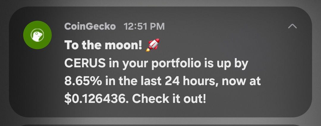 We are only four days into the year, 🔥no announcement about what we are shipping yet 👀but intern is already getting a notification from <a href="/coingecko/">CoinGecko</a>  🐂🌿