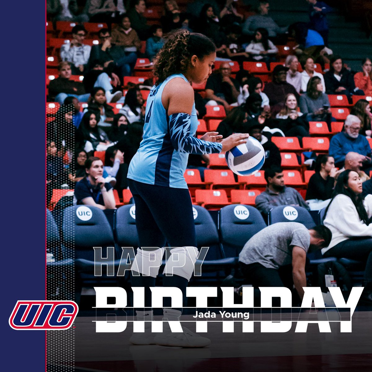 We want to wish Happy Birthday to Jada Young! 

We hope you have a great day Jada! 

#ChicagosCollegeTeam 🏐🔥