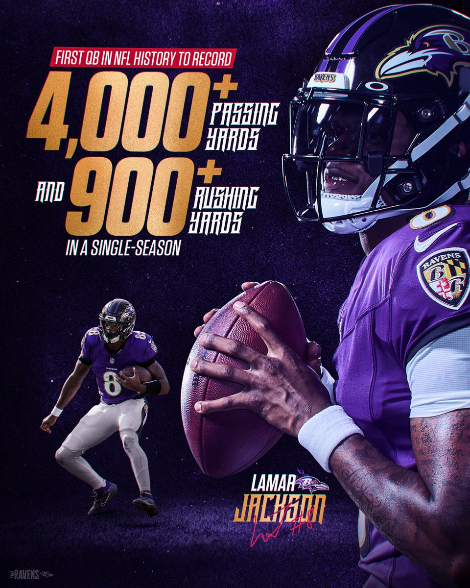 Ravens's tweet photo. HISTORY MADE❗️ https://t.co/i2l919FKin