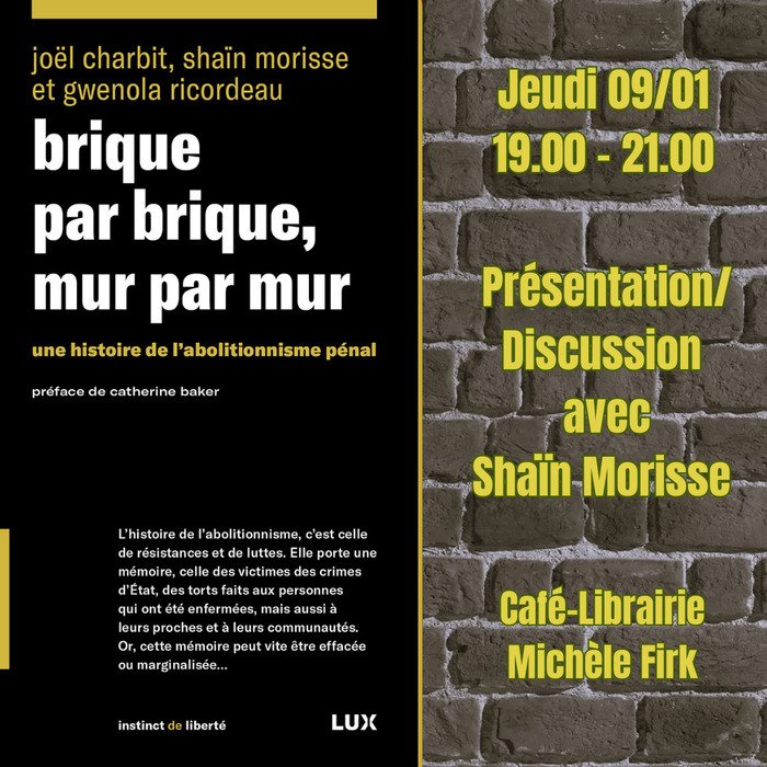 La Parole Demain (@paroleerrante) on Twitter photo Premier rv 2025 :  jeudi 9 janvier "brique par brique, mur par mur ' . 
laparoleerrante.org/agenda/ Premier rv 2025 :  jeudi 9 janvier "brique par brique, mur par mur ' . 
laparoleerrante.org/agenda/