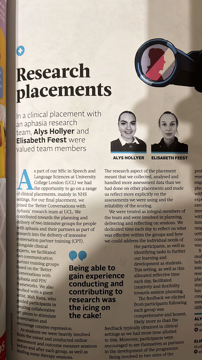 Alys (@otandpinchofslt) on Twitter photo Elisabeth and I wrote about our experience on our final placement at <a href="/BCAphasia/">Better Conversations Lab</a> - some very exciting post came today! <a href="/RCSLT/">RCSLT đź’™</a> Elisabeth and I wrote about our experience on our final placement at <a href="/BCAphasia/">Better Conversations Lab</a> - some very exciting post came today! <a href="/RCSLT/">RCSLT đź’™</a>