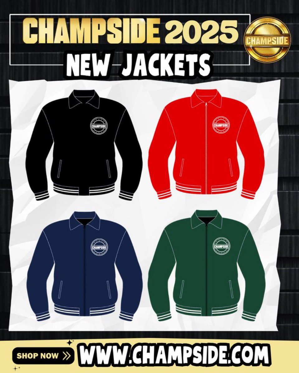 J__Isom's tweet image. New Logo, New Merch!!!! Authentic representation of the sport, and the merch to match! #SupportWhoSupportYou #CopThat @theCHAMPSIDE 🫡