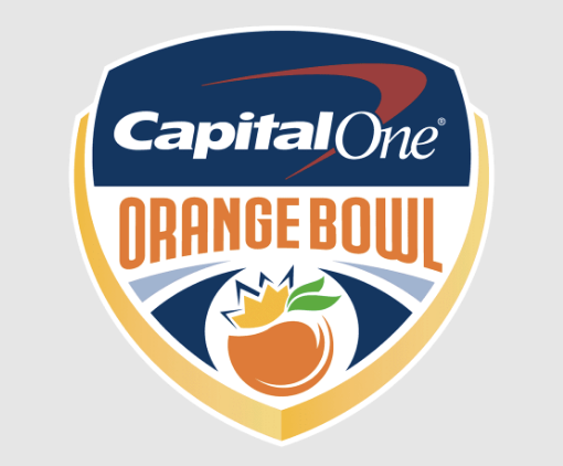 ChrisVannini's tweet photo. We've gotta fix the Orange Bowl logo. 

It's been generic and forgettable for a decade now. It used to have so much character. https://t.co/6AzqVjf3eG