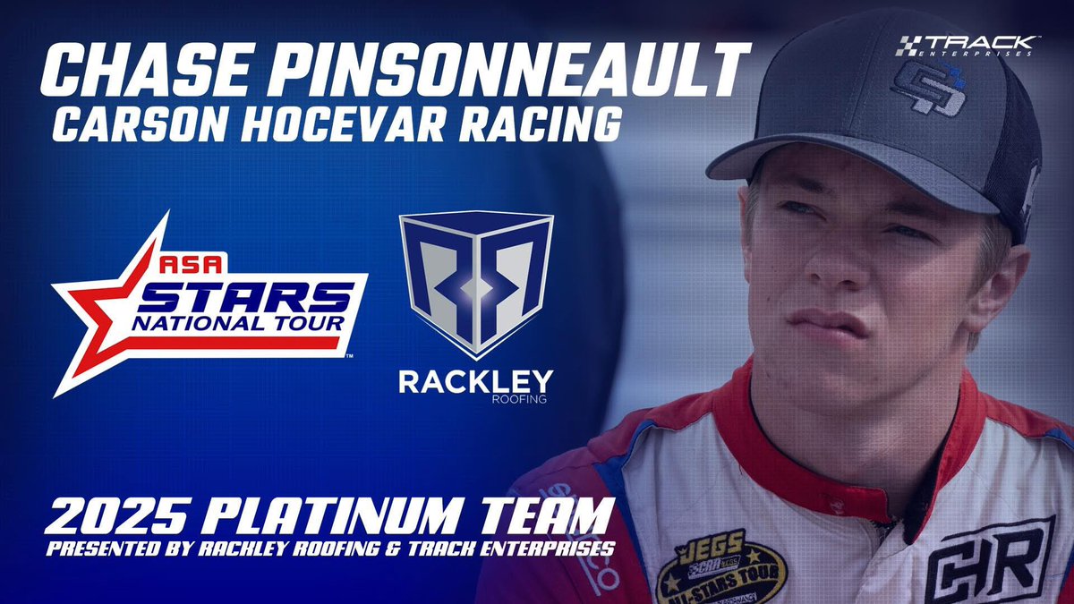Carson Hocevar Racing and Chase Pinsonneault Racing are the next team to join the 2025 Platinum Program!