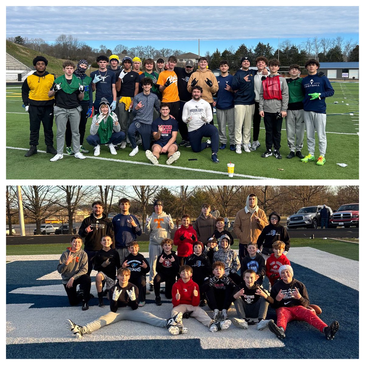 Great first day of 7v7 practice
Appreciate former Code Blue studs coming out and scrimmaging and coaching.