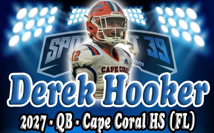 🚨 Player Spotlight 🚨

Cape Coral’s Derek Hooker shines in his first season as a starter, leading the Seahawks to an undefeated regular season!

“There’s always room to improve.”

Derek will be competing at the Jan 25th SL39 Pro Day!

FULL ARTICLE ⤵️
🔗: shorturl.at/YB5qE