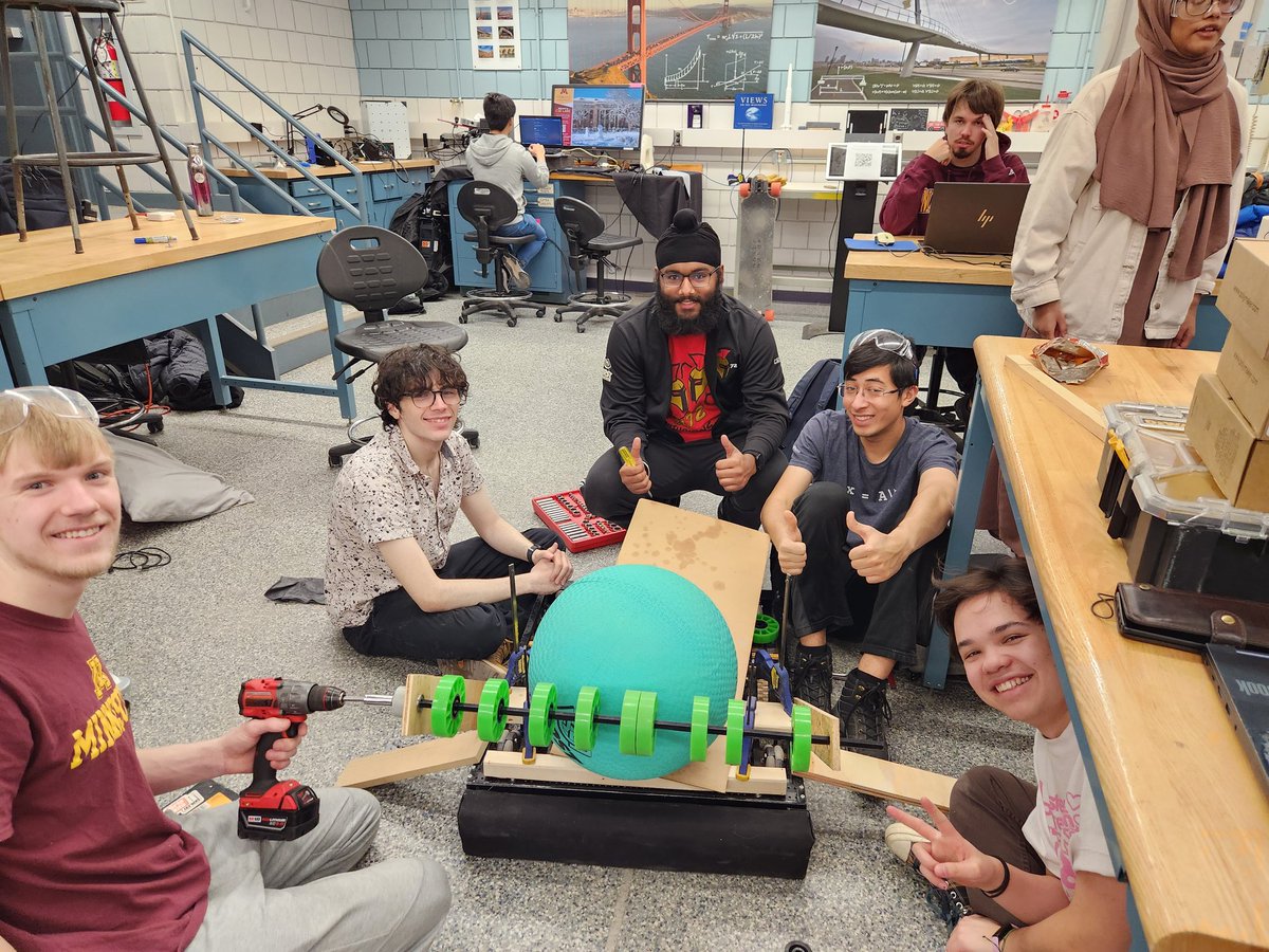 UMNRobotics's tweet image. Prototyping is underway! Check out our latest video on YouTube that talks about our current idea brainstorm!

@umncse #omgrobots #firstdive #reefscape