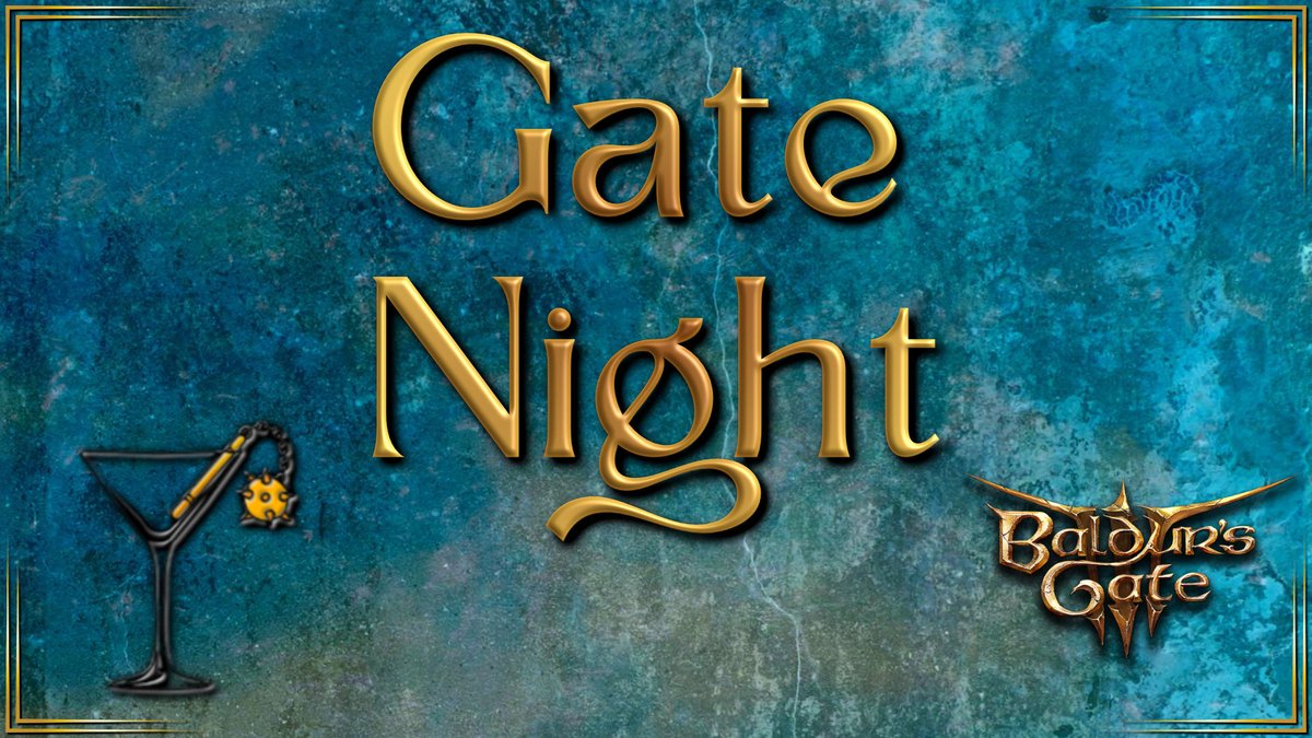 Sword & Key โ๏ธ๐๏ธ (@sword_and_key) on Twitter photo Tuesday at 6:30pm Pacific brings back <a href="/TheLadyDame/">๐ฆLady Dame๐ฆ</a> <a href="/DSword16/">Derek Sword</a> and <a href="/ShadowSilvia_/">ShadowSilvia</a> on their Baldur's Gate 3 playthrough - Gate Night! Tuesday at 6:30pm Pacific brings back <a href="/TheLadyDame/">๐ฆLady Dame๐ฆ</a> <a href="/DSword16/">Derek Sword</a> and <a href="/ShadowSilvia_/">ShadowSilvia</a> on their Baldur's Gate 3 playthrough - Gate Night!