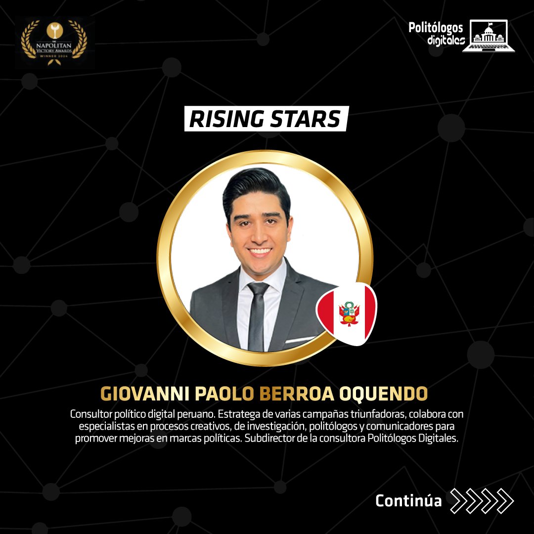 PolitologosD's tweet photo. ¡Recibimos el 2025 con una gran noticia! 🎉
Hemos sido incluidos en la revista @WCompol por recibir 5 galardones en las categorías "Rising Stars" y "Youth Leadership" de @TheNapolitans. 🌟🏆
#PolitólogosDigitales #WashingtonCOMPOL https://t.co/DVAQYSRhG5