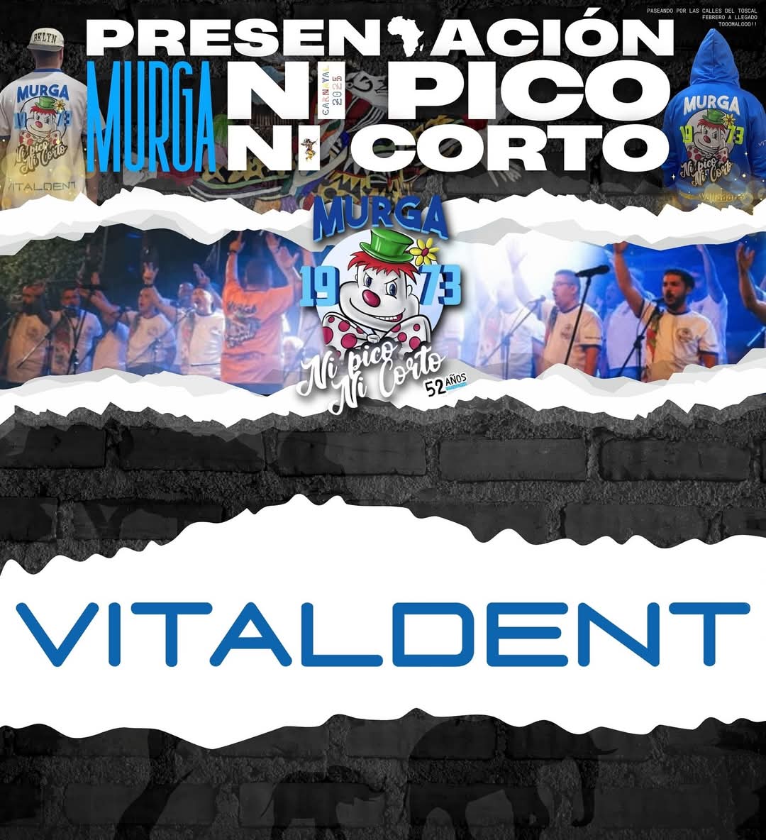 ES UNA ALEGRIA PARA NOSOTROS ANUNCIARLES EL PRIMER COLABORADOR DE NUESTRA PRESENTACIÓN.

LA CLINICA VITALDENT💉

Situada en la rambla pulido, Santa cruz de Tenerife.
❤️Gracias a @vitaldent_es por su apoyo.

EN UNOS DIAS SALDRÁ TODA LA INFORMACIÓN, ATENTXS A NUESTRAS REDES📱