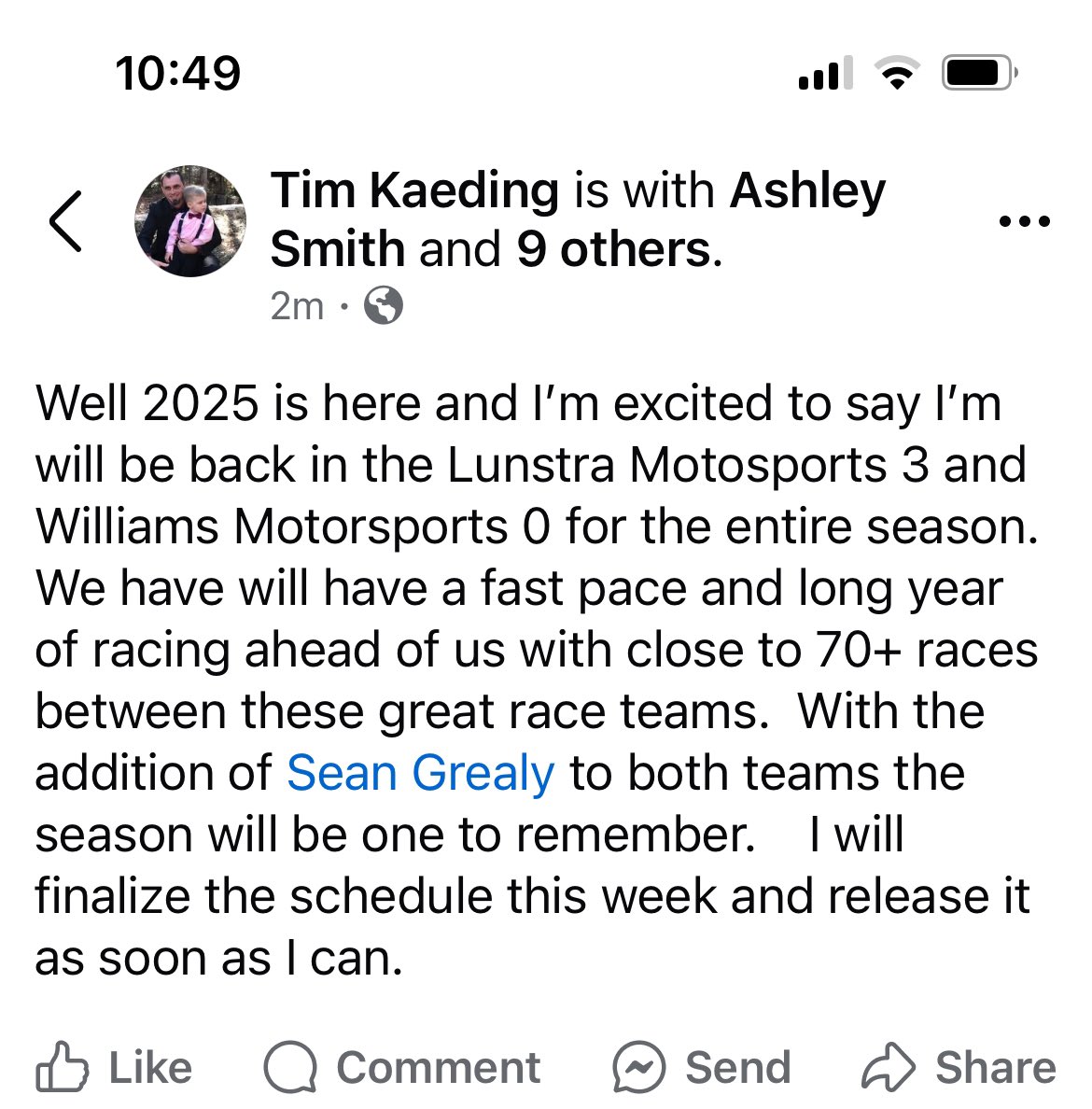 Tim Kaeding Racing (@tkaedingracing) on Twitter photo 