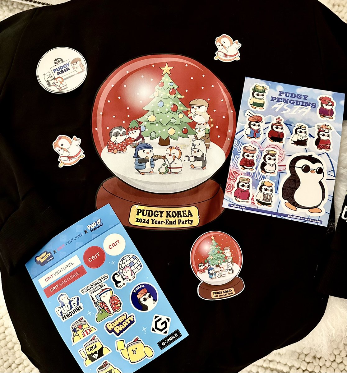 Thank you <a href="/PudgyKorea/">Pudgy Korea🐧🇰🇷퍼지코리아</a> ! 🩷 🥹

Grateful to be a part of the huddle.