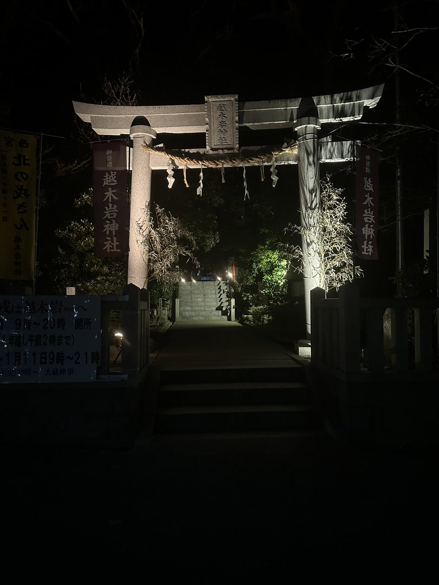 遅ればせながら大好きな神社に初詣言ってきました。夜の雰囲気が特に好き♡おみくじとお守り欲しいからそれは日中に行こう。ピクミンでたくさん歩けたのも良かったな