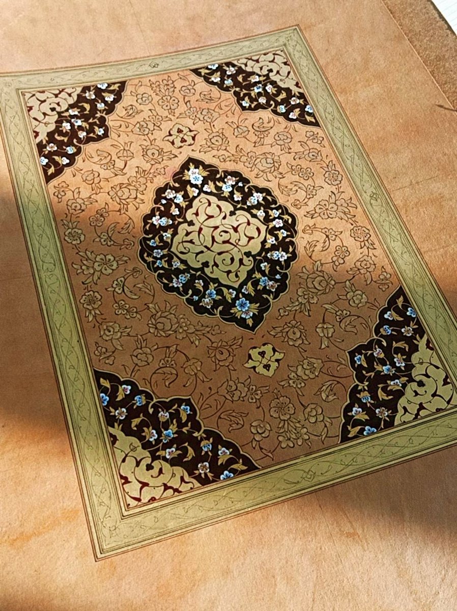 Cilt kapağı tasarımı. 
#tezhipsanatı Dönem VII