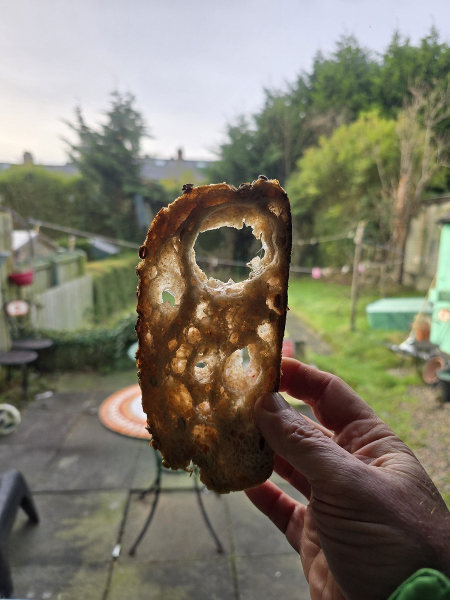 On diet so cutting down on bread but hadn't bargained on my bread from that bread shop in Donegall Street being near 50% less calories!