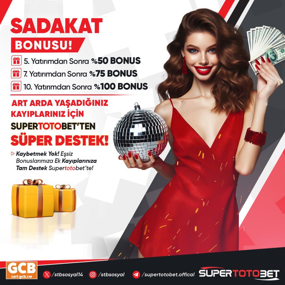 💰Supertotobet Üyeleri İçin Kaybetmek Yok!

☑️Art Arda 5 Kayıp Yaşamanız Durumunda

🪙5. Yatırımdan Sonra    %50 Bonus
🪙7. Yatırımdan Sonra     %75 Bonus
🪙10. Yatırımdan Sonra  %100 Bonus
⭐️ Supertotobet'te Sizleri Bekliyor