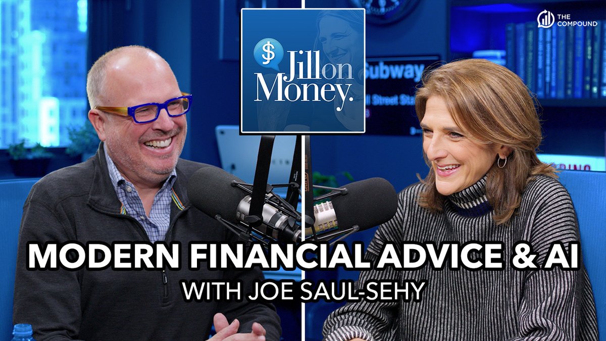 The Compound (@thecompoundnews) on Twitter photo The Future of Modern Financial Advice and AI | Jill on Money🎙️🆕
Jill is joined by <a href="/AverageJoeMoney/">Joe Saul-Sehy</a>, cohost of the Stacking Benjamins Podcast to discuss the current state of financial advice, how it can be made more accessible to lower-income individuals, the ways in which AI The Future of Modern Financial Advice and AI | Jill on Money🎙️🆕
Jill is joined by <a href="/AverageJoeMoney/">Joe Saul-Sehy</a>, cohost of the Stacking Benjamins Podcast to discuss the current state of financial advice, how it can be made more accessible to lower-income individuals, the ways in which AI
