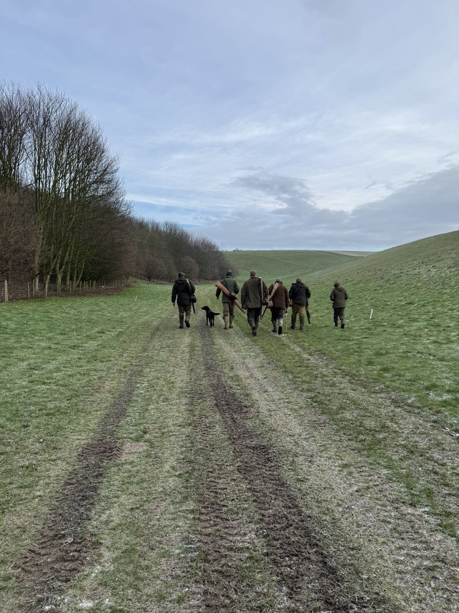 Another fantastic day on the #yorkshirewolds 🔫💨❄️