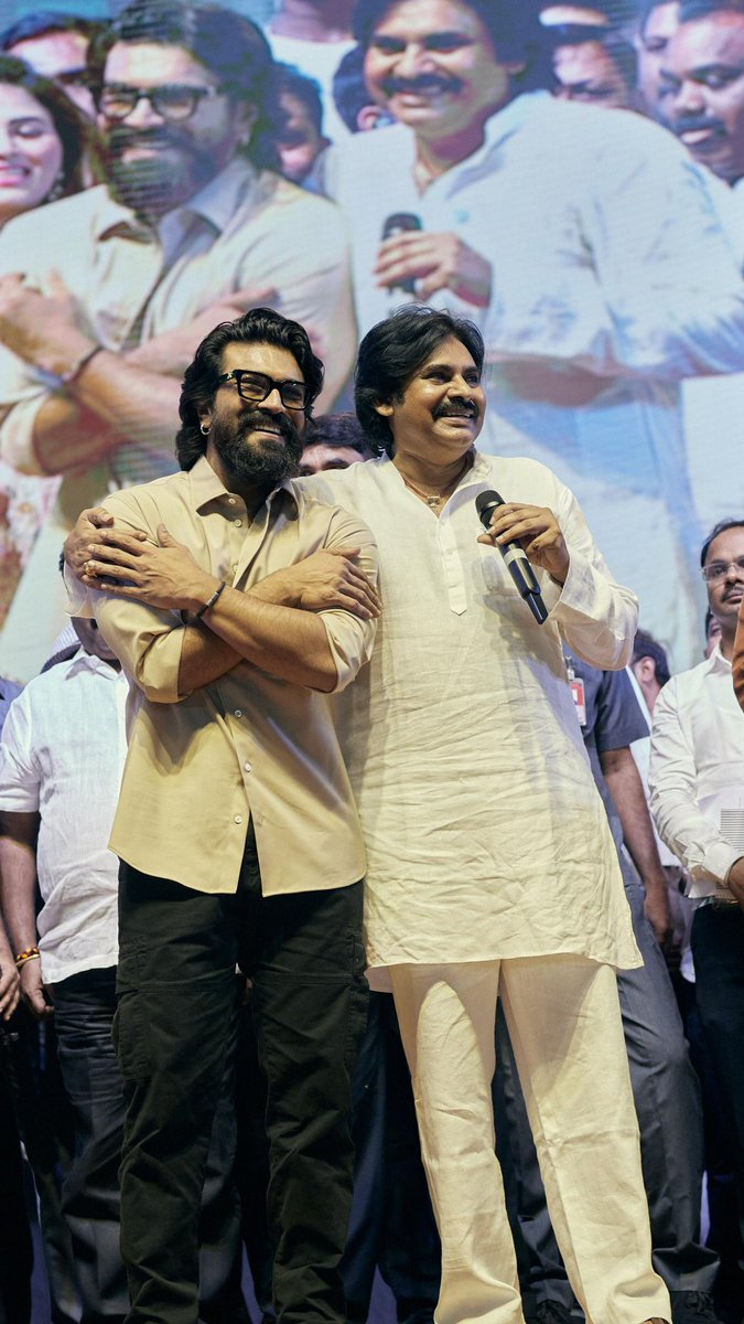 Ram Charan (@alwaysramcharan) on Twitter photo Dear Deputy Chief Minister <a href="/PawanKalyan/">Pawan Kalyan</a> Garu, as your nephew, as an actor, and a proud Indian, I immensely respect you.
Thank you for always being there for me and supporting me. 🙏 Dear Deputy Chief Minister <a href="/PawanKalyan/">Pawan Kalyan</a> Garu, as your nephew, as an actor, and a proud Indian, I immensely respect you.
Thank you for always being there for me and supporting me. 🙏