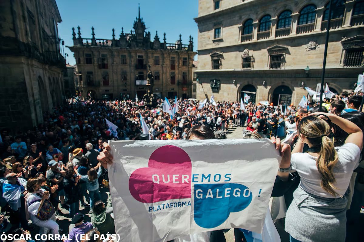 A Real Academia Galega culpa ao goberno do PP de levar a lingua galega "ao borde do colapso" elpais.com/espana/galicia… via <a href="/el_pais/">EL PAÍS</a>