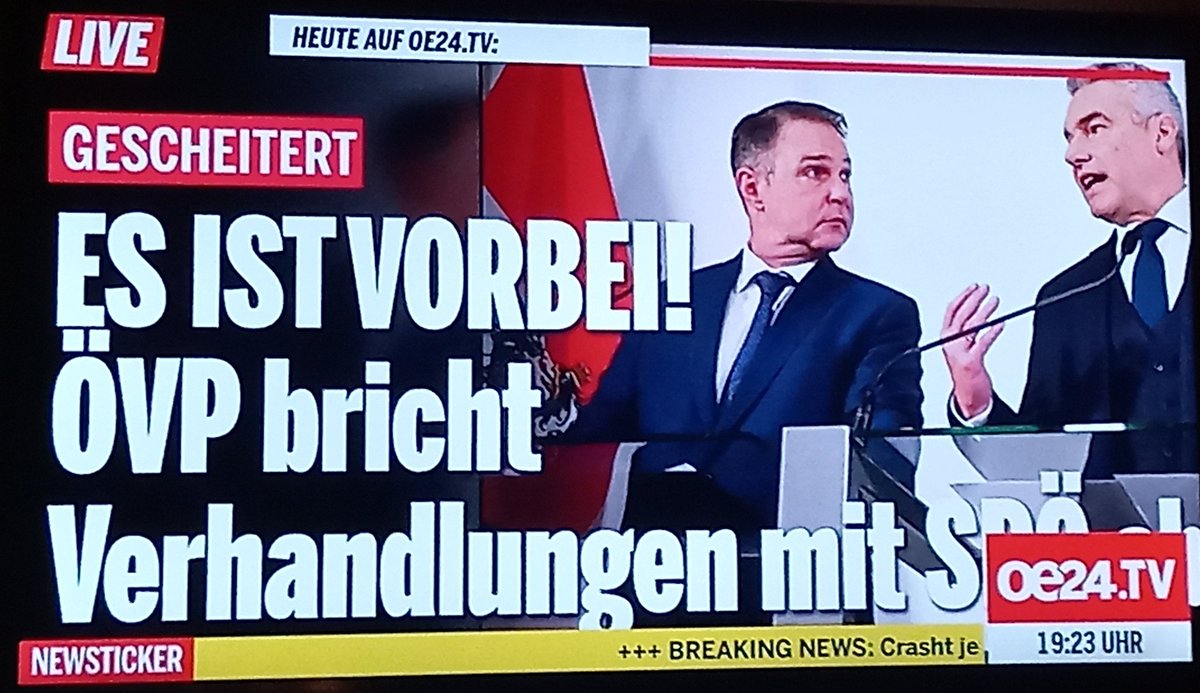 KontrollgruppeX's tweet image. Karli &amp;amp; Andi machen Schluss... und treten, wenn wir Glück haben...zurück?
#Österreich 
95 Tage für die Fisch. 
Danke für NIX ...#Nehammer #Babler
