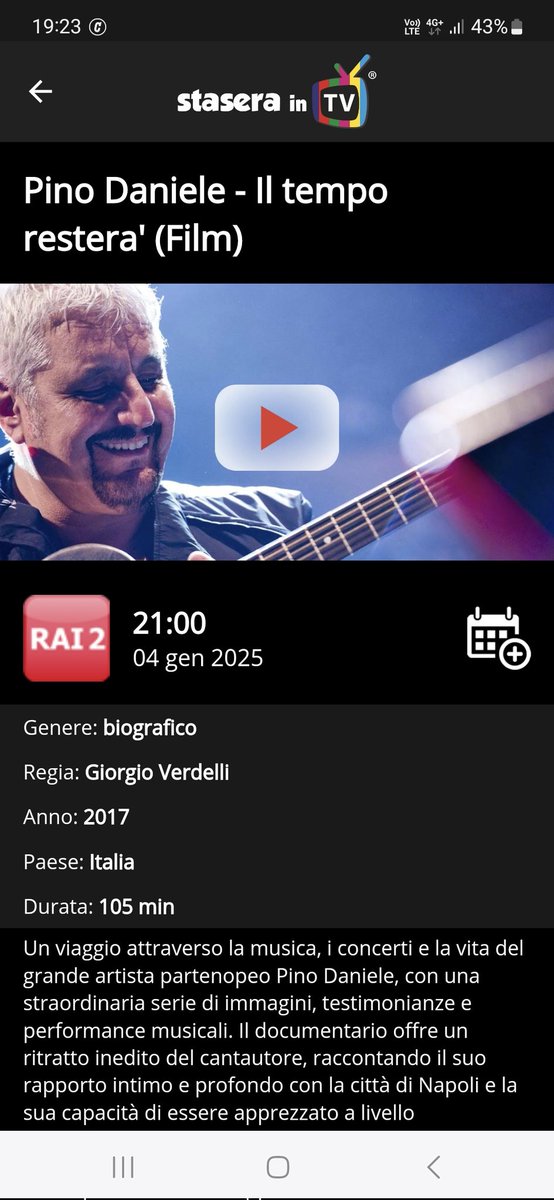 Dariosky59's tweet photo. @laurapalladino1 Stasera https://t.co/C0Ex2ZXdiC