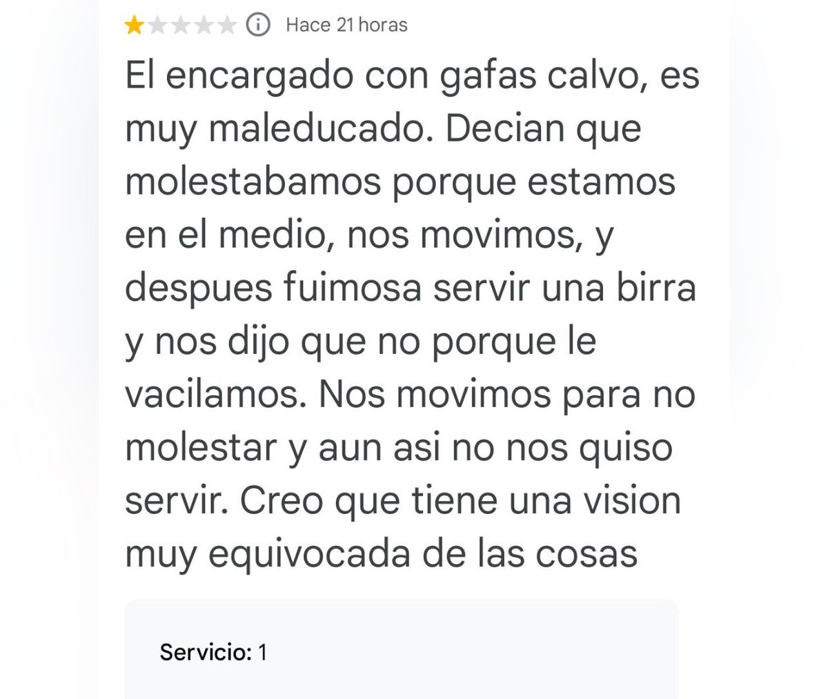 soycamarero's tweet photo. Punto para el calvo😂 https://t.co/6Dx1xdT6tY