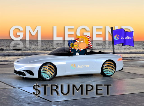 the_don_trumpet's tweet photo. @JupiterExchange, let us in, brothers! Open your heart and give us that verified badge, please. 

Once @realDonaldTrump, Mister President himself, is back in office, it will be $TRUMPET all day, every day. 

You know what that means. HUGE gains and a lot of winning. To the moon and beyooonnnnddd!

Disclaimer: DYOR! This isn’t financial advice @JupiterExchange