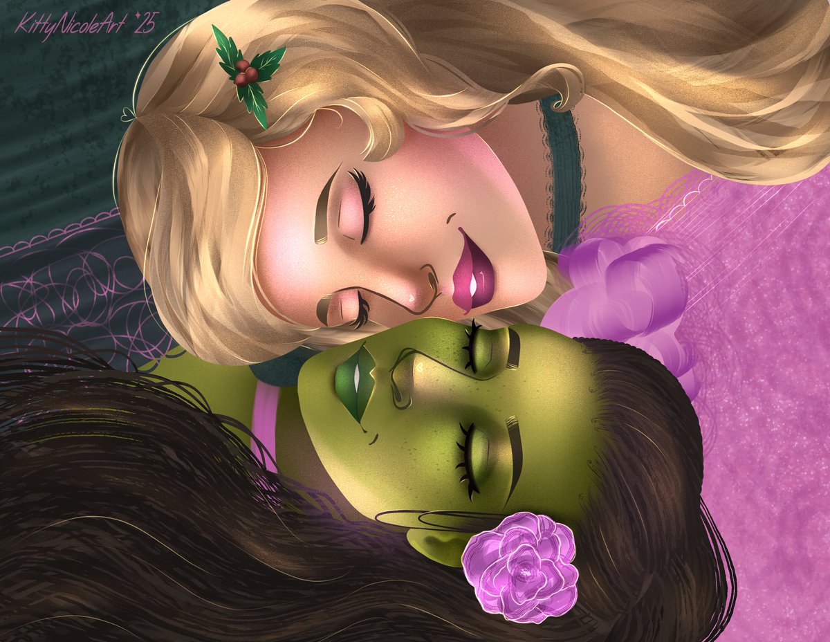 Together, we’ll be the greatest team there’s ever been✨
.
#wicked #glinda #elphaba #wickedmovie #cynthiaerivo #arianagrande #wickedfanart #yuri #digitalart #wizardofoz #lgbt #gelphie