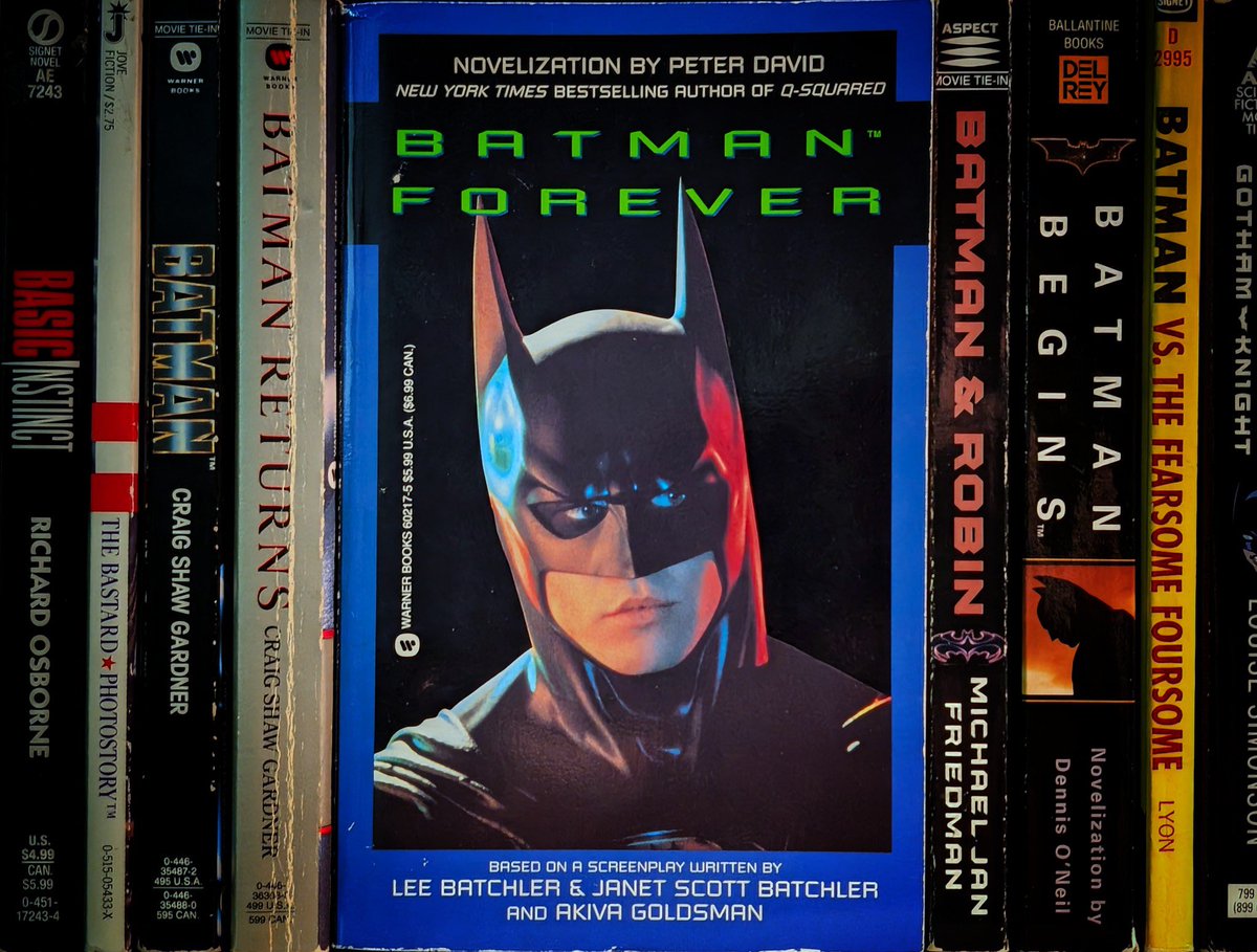 BATMAN FOREVER 
Written by Peter David