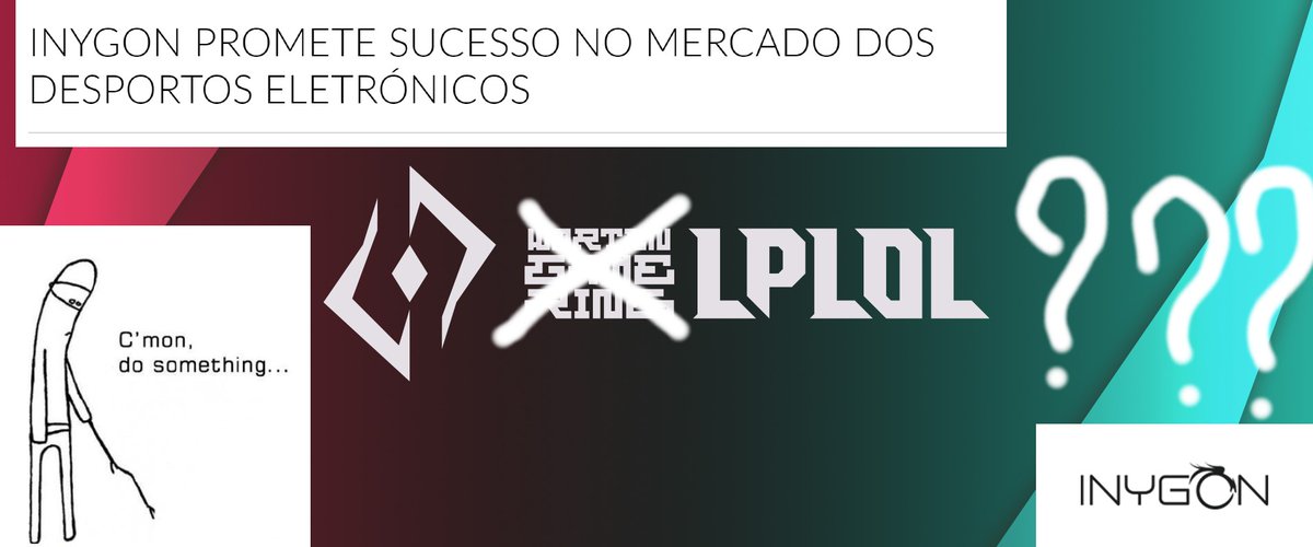 Ouvi dizer que é este o ano que a <a href="/Inygon/">Inygon</a> vai fazer com que a LPLOL dê outro grande pulo ( perder mais 1 sponsor) e que vai esclarecer a situação dos prêmios de 2022/2023/2024 🥴

Como é que esperam cativar jogadores/pessoas ( novos/velhos) se ano após ano fazem menos pela scene?