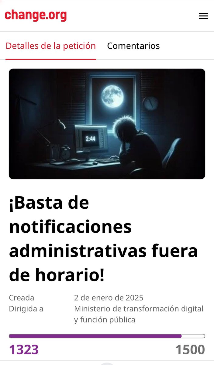 RUIZCAPILLASaf's tweet image. BASTA YA! de Notificaciones en Domingo, Festivos,  Navidades, Vacaciones momentos inoportunos.  #Autónomos afectados Firmad la iniciativa para regular los horarios de las notificaciones  

change.org/StopNotificaci…