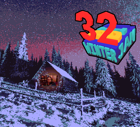 #32BitJam tweet media