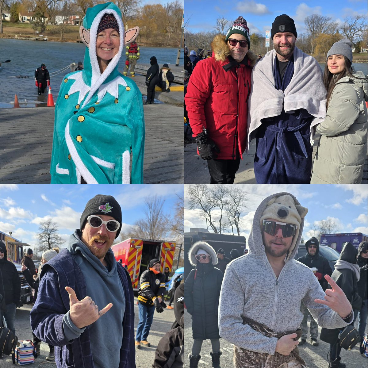 jimdiodati's tweet photo. Had a blast judging the 2025 Chippawa Polar Dip! Despite freezing temps, brave jumpers and wild costumes made it unforgettable! ❄️🐻❄️ #PolarDip https://t.co/2DhNECIJog