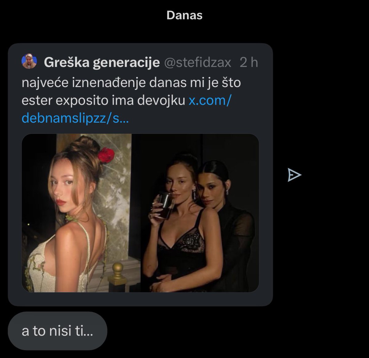 kako uništiti moj dan jednom porukom: