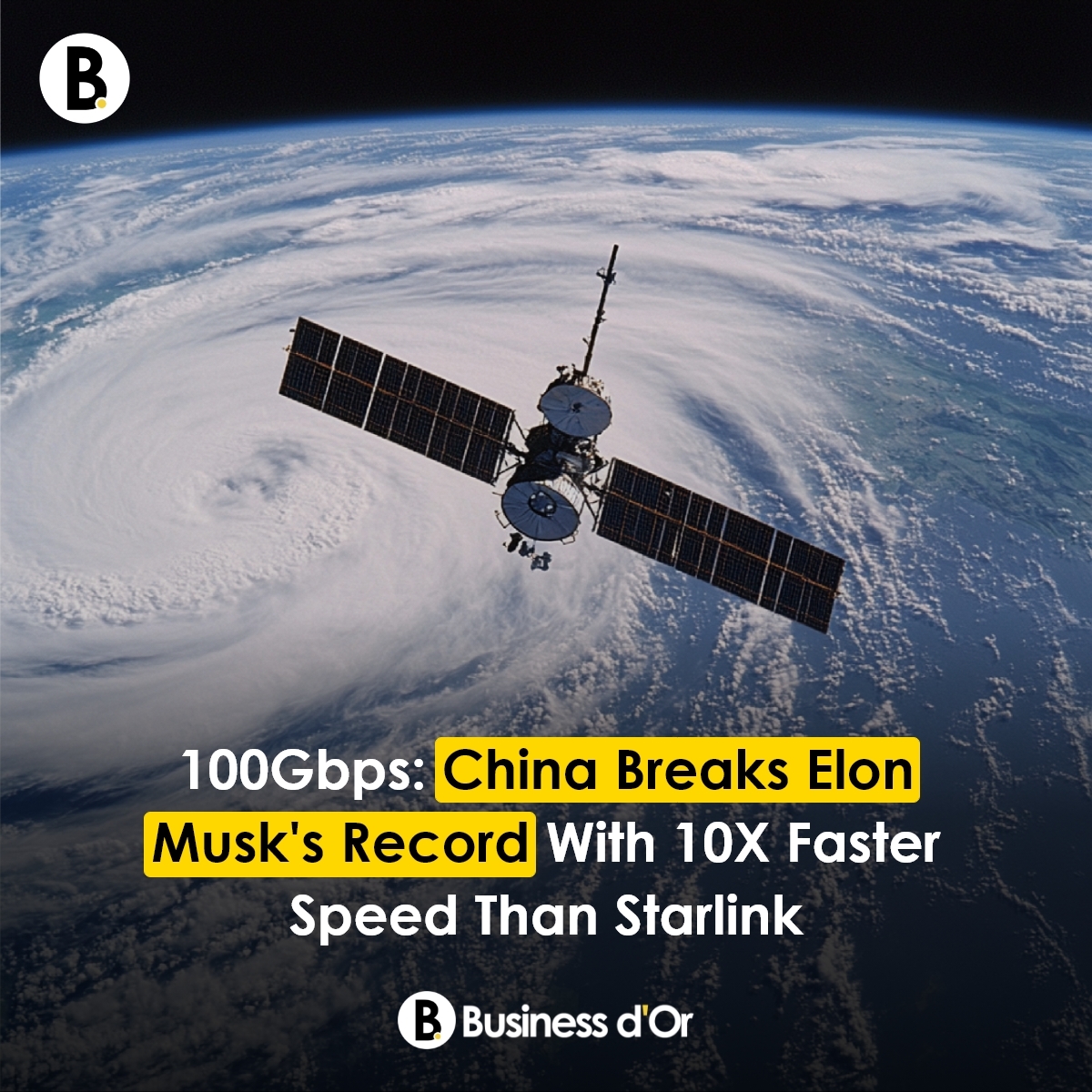 BusinessdOr's tweet image. Chang Guang Satellite Technology Co. has set a new record with a 100 Gbps satellite-to-ground laser transmission, 10 times faster than its previous achievement.
#internet #internettechnology #starlink #china #elonmusk #businessdor