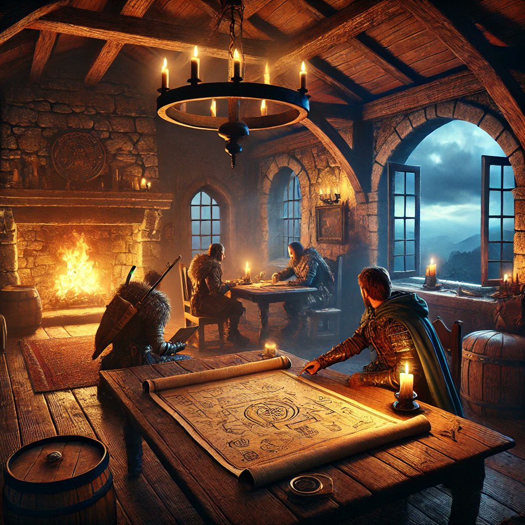 RPGinteractif's tweet image. 🧙‍♂️⚔️🌍 Bienvenue dans l’aventure ! Dans le monde de Valheris, des ténèbres se lèvent à l’Est. Trois aventuriers se réunissent à la taverne du Loup Gris, prêts à affronter l’inconnu. 

Vos choix façonneront le destin de tout un royaume.

Êtes-vous prêts à les guider ?
#rpg #jdr