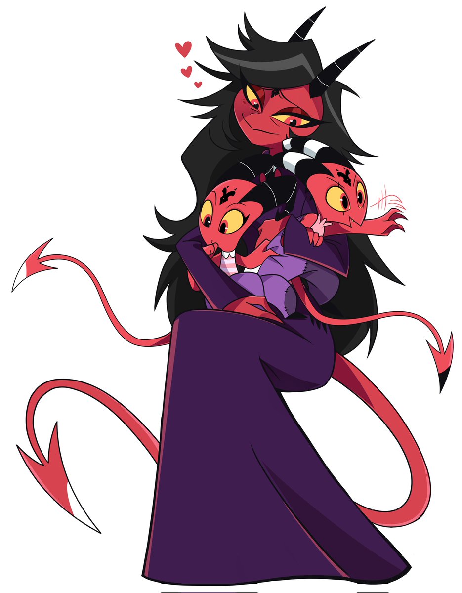 ChandlLucky's tweet photo. little twins~💕 (TvT) 
#HelluvaBoss https://t.co/7hBaFowXzX