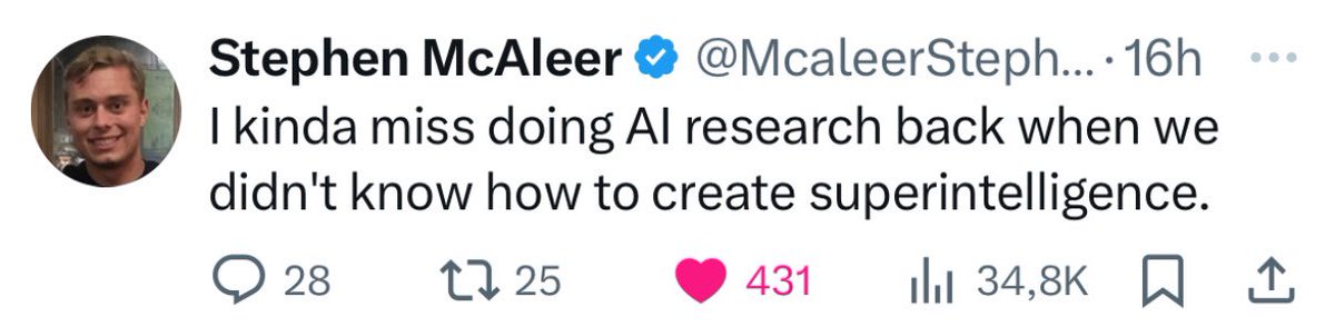 kimmonismus's tweet image. One OpenAI researcher said this yesterday, and today Sam said we’re near the singularity. Wtf is going on?

They’ve all gotten so much more bullish since they’ve started the o-series RL loop. 

1) Sam’s essay (ASI in a few thousand days)
2) Sam’s post from today 
3) yesterday…