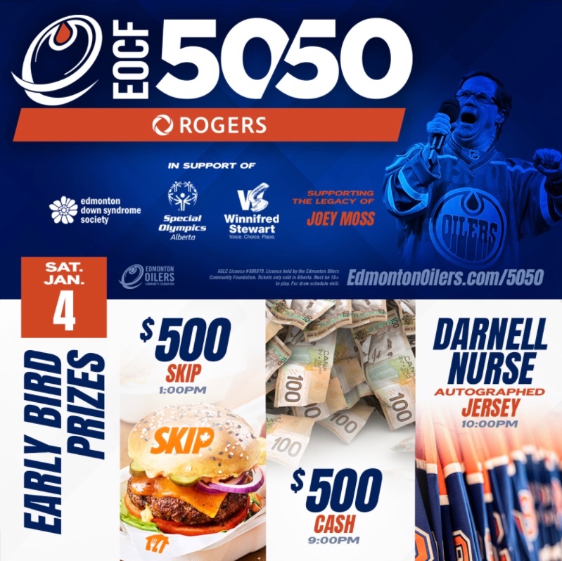 EDSSociety's tweet image. 🎟️ Get Your 50/50 Tickets Today – Support a Great Cause! 🎟️
Hey EDSS Supporters!
We're excited to announce that the EOCF is supporting us through the Oilers 50/50 Raffle – a simple way to win big while giving back! 💵
The best part? This isn’t just for us! By purchasing a...