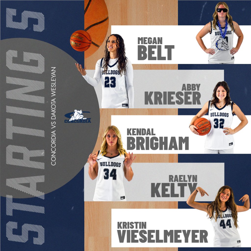 Concordia Bulldogs (@cunebulldogs) on Twitter photo ๐ | Starting ๐๏ธ for <a href="/CUNEwbb/">Concordia-NE WBB</a> as it readies to take on top-ranked and undefeated Dordt.
#skodawgs ๐พ ๐ | Starting ๐๏ธ for <a href="/CUNEwbb/">Concordia-NE WBB</a> as it readies to take on top-ranked and undefeated Dordt.
#skodawgs ๐พ