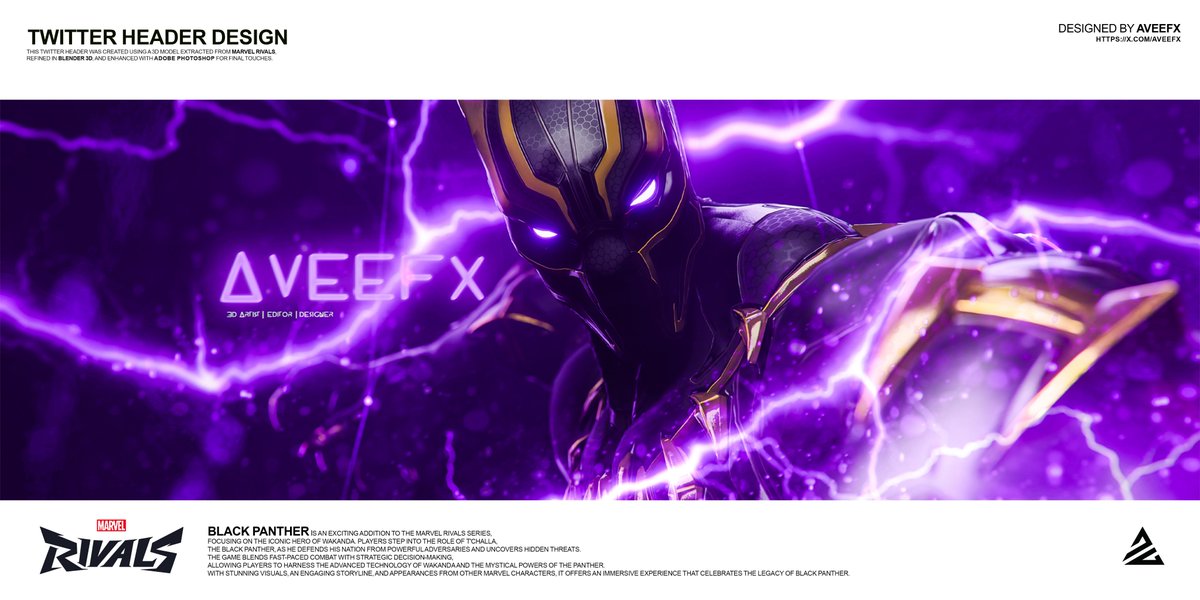 I'm now open for commissions for Marvel rivals 3d graphcis and arts! Get your very own fully customizable header or banner, designed just the way you want.  

DM me for inquiries📥 
#MarvelRivals #MarvelRivalsfanart #marvelgames